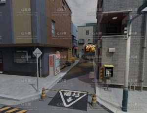 日本小镇街道Blend工程源文件