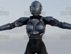 伦敦女圣殿骑士Blend模型