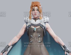 守望先锋2芙蕾雅Blend模型