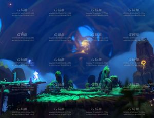 魔幻树林模型套件Blend资产库