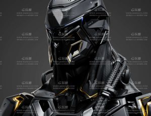MAYA结合Zbrush硬表面机器设计大师课程