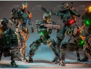 工兵机器人Blend模型