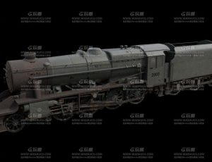 老旧火车头Blend模型