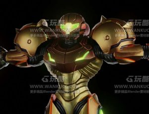 银河战士Blend模型