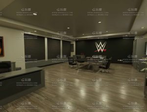 高档会议办公室场景Blend工程源文件