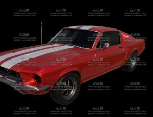 福特MUSTANG GT1967Blend模型