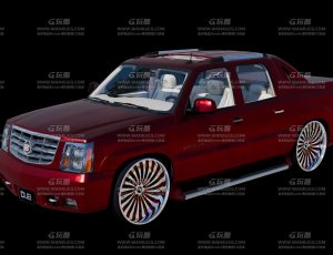 凯迪拉克凯雷德Blend模型