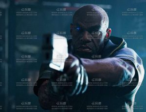 赛博朋克高精度黑人角色Blend模型