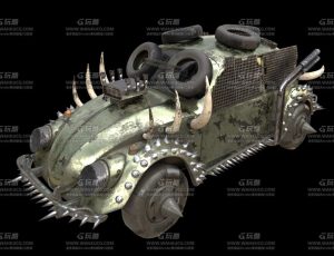 世界末日装甲车Blend模型