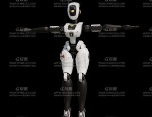 佣人机器人Blend模型