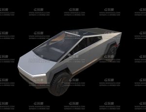 特斯拉赛博皮卡Blend模型