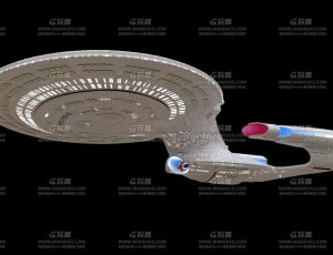 UFO大飞船Blend模型