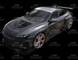 GTR轿跑Blend模型