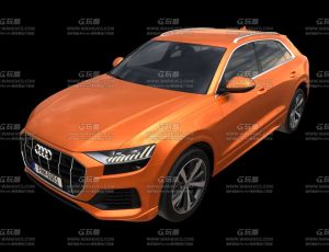 奥迪Q8Blend模型
