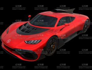 奔驰超级跑车Blend模型