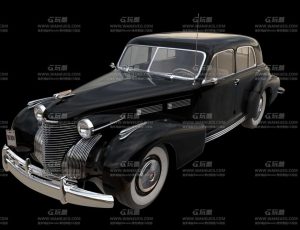 上海滩黑手党老爷车Blend模型
