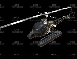 直升机Blend模型