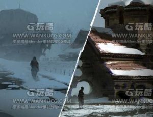 Jose Vega Blender概念场景设计大师班第二部