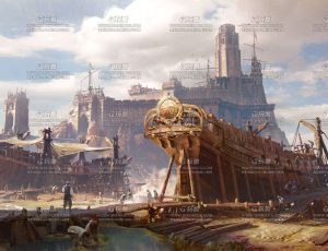 Learnsquared Blender结合PS制作史诗概念场景大师班