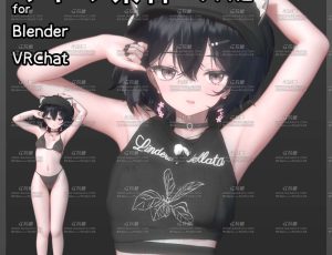 黑猫少女Blend模型