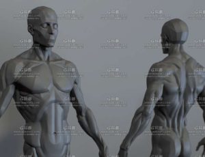 男性人体雕刻宝典大师班