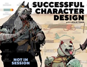 Leslie Tran 成功的角色设计大师课程
