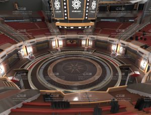 科技擂台中心场馆Blender工程源文件