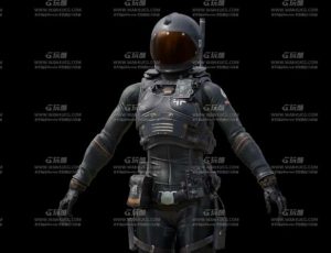 纳粹科技士兵Blend模型