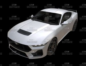 野马车Blend模型