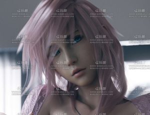 CG电影级最终幻想13雷霆生活照场景Blender工程源文件