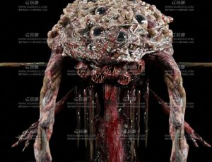 多眼怪Blend模型