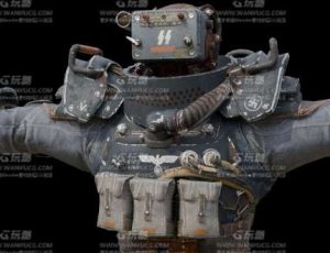 战锤高级特种兵Blend模型