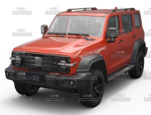 2024GWM Tank300 C4D模型