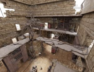 废弃的魔法师栖息地Blender工程源文件