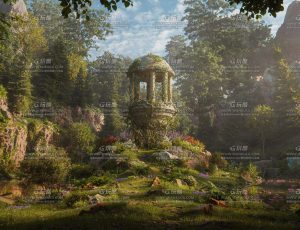 山谷仙境Blender工程源文件