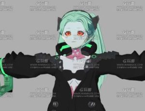 丽贝卡Blend模型