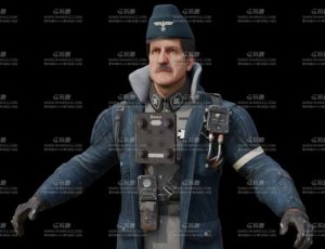 未来风暴军官Blend模型