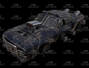 荒漠屠杀者Blend模型