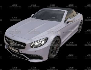 普通奔驰轿车Blend模型