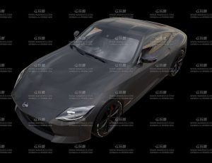 东风日产跑车Blend模型