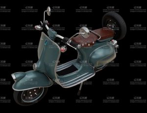 电瓶车Blend模型