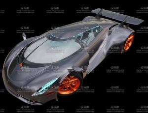 概念跑车Blend模型