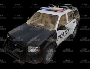 福特警车Blend模型