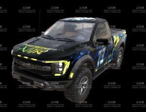 福特猛禽Blend模型