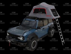 福特野外露营车Blend模型