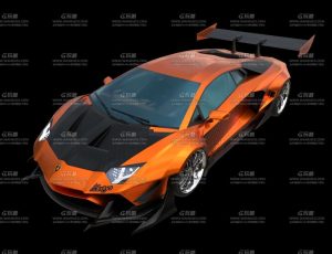 兰博基尼aventador Blend模型