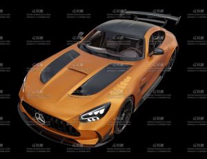 奔驰AMG GT Blend模型