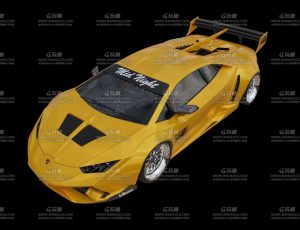 兰博基尼huracan Blend模型