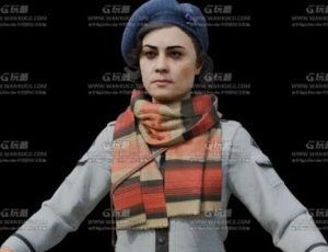 欧美妇女Blend模型