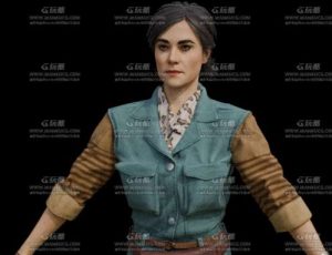 欧美女性人物Blend模型